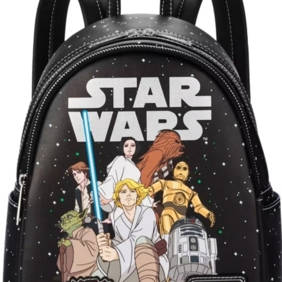 disney park glow loungefly mini backpack EXCLUSIVE DROP: Parks Pirates Of The Caribbean Featuring stylized screen art of some of your favorite characters including Princess Leia and Han Solo Loungefly Disney Lilo & Stitch